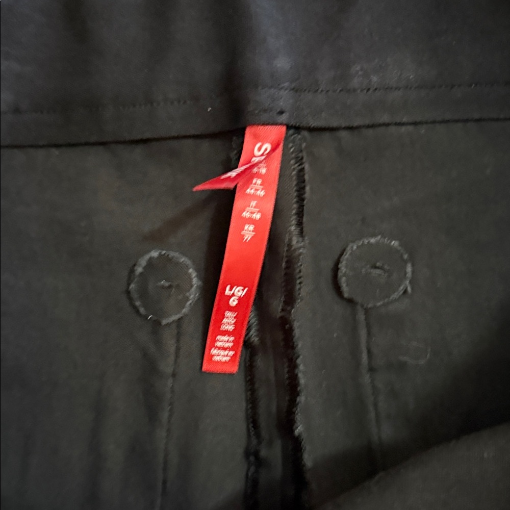 SPANX Classic Black Straight Leg Trousers - Picture 7 of 10